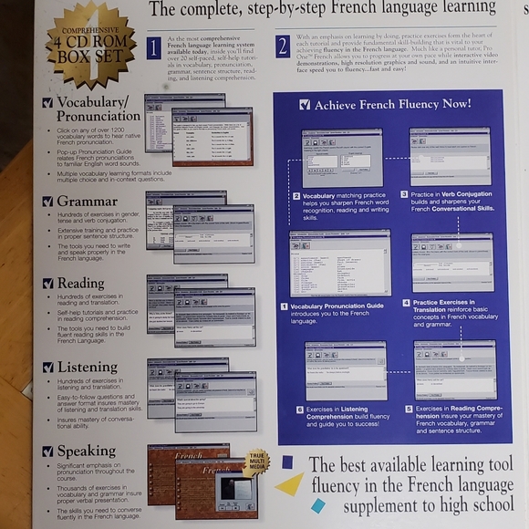 Pro One French Learning Box Set - Picture 3 of 4
